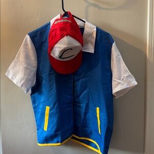 Pokémon Ash Ketchum adult costume XL